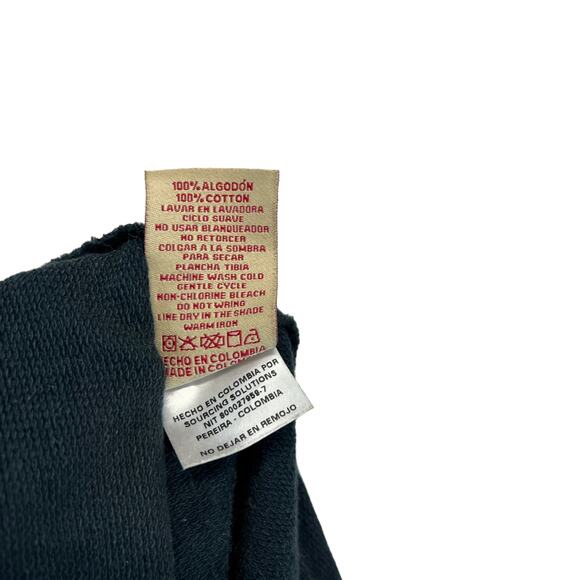 Juan Valdez Cafe Men's Women's Hoodie Zip Up Gray Black Size M - Picture 8 of 8